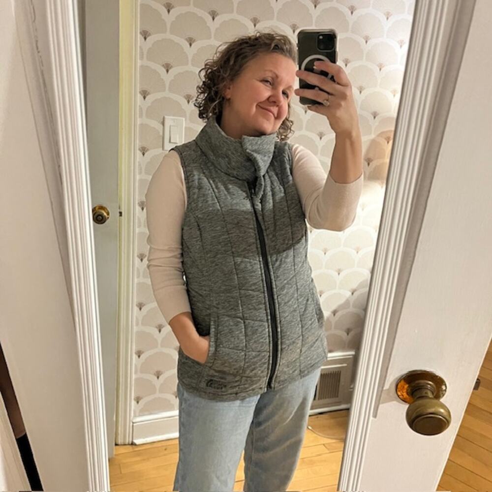 The Northface Grey Vest - Medium